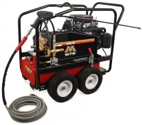 A Generator With Wires in Red andBlack Color